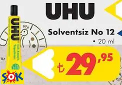 UHU SOLVENTSİZ NO 12 • 20 ML UHU SOLVENTSİZ NO 12 • 20 ML